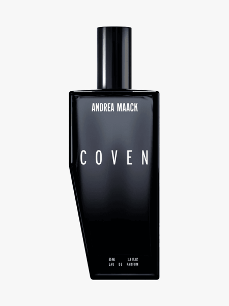 Andrea Maack Coven Eau de Parfum in branded component on a light gray background