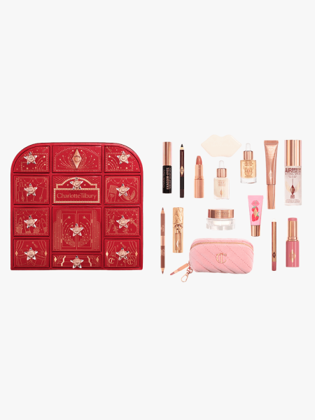 Charlotte Tilbury Charlotte's Hollywood Beauty Wonderland Advent Calendar on a light gray background